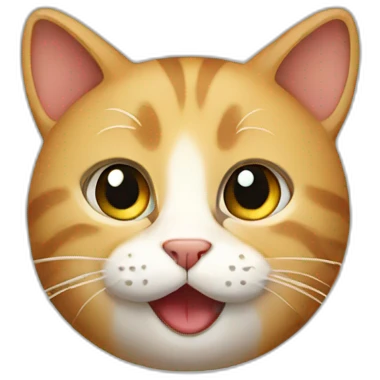Cat judging emoji