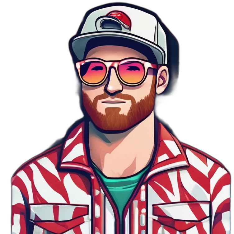 sami zayn wearing a bucket hat and glasses emoji