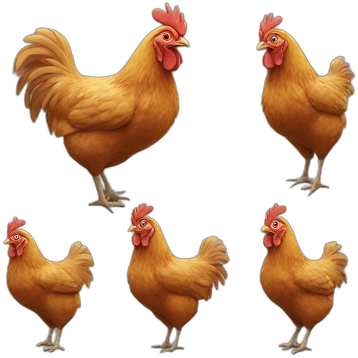 chicken run emoji