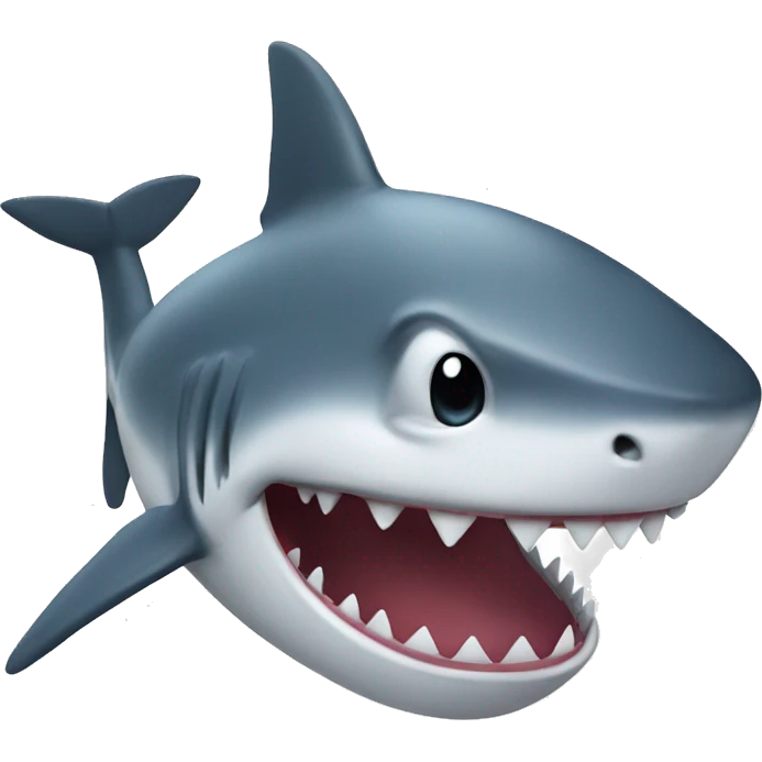 Smiley Shark emoji