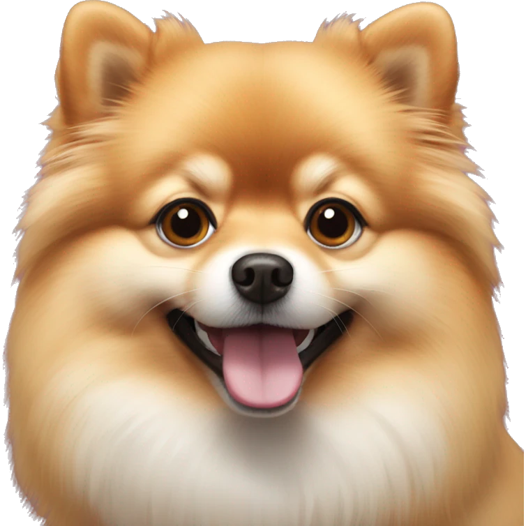 Pomeranian spitz emoji
