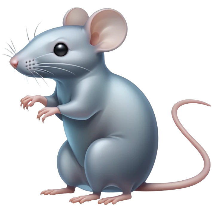 Invisible rat emoji