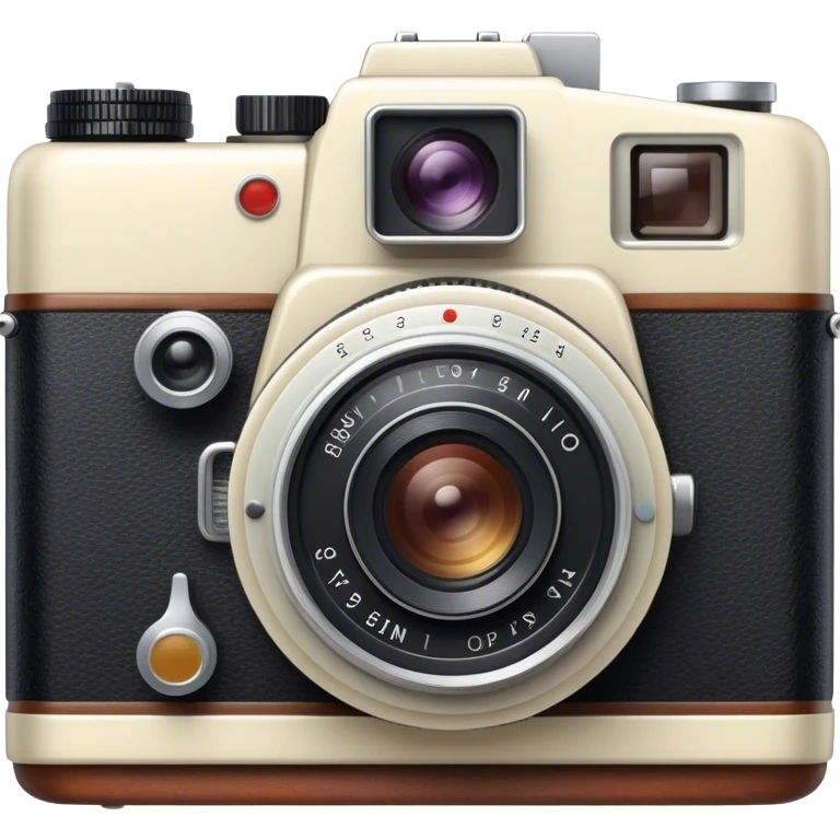 Old time camera emoji