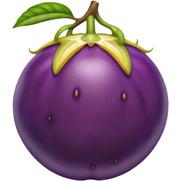 Passion fruit emoji