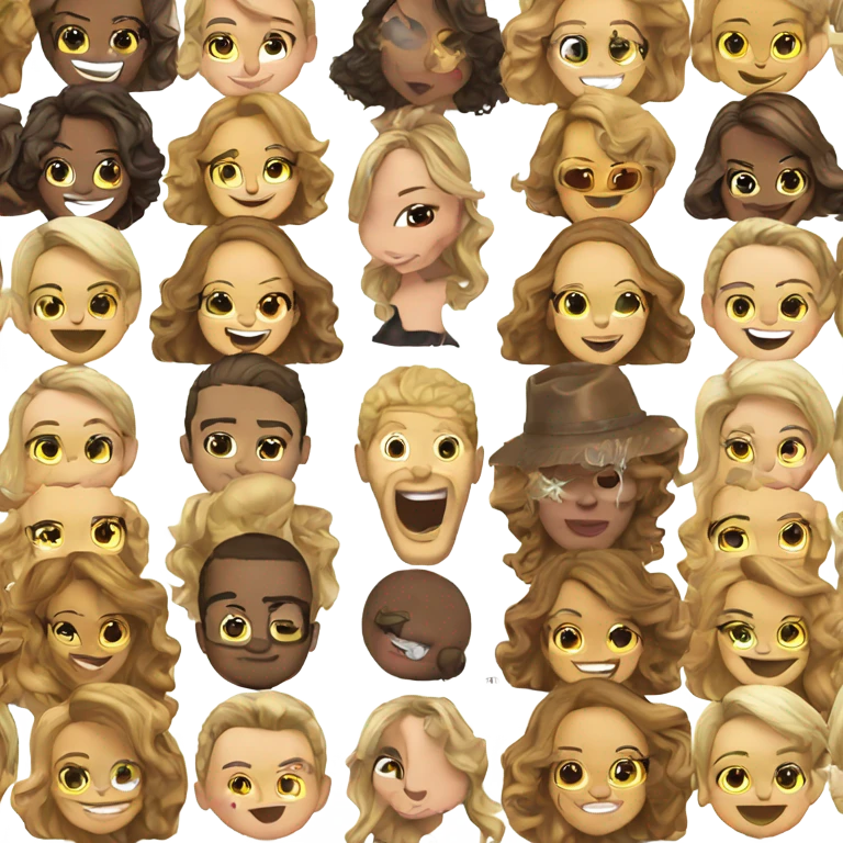 Mariah Carey with  emoji