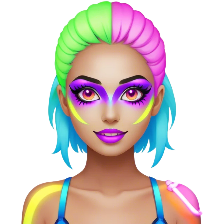 Raver emoji