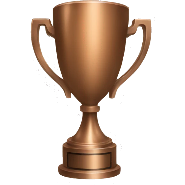 bronze trophy emoji