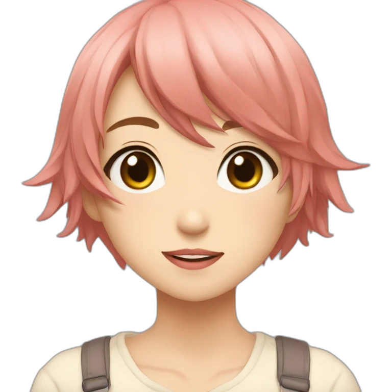 Chika Fujiwara love is wat emoji