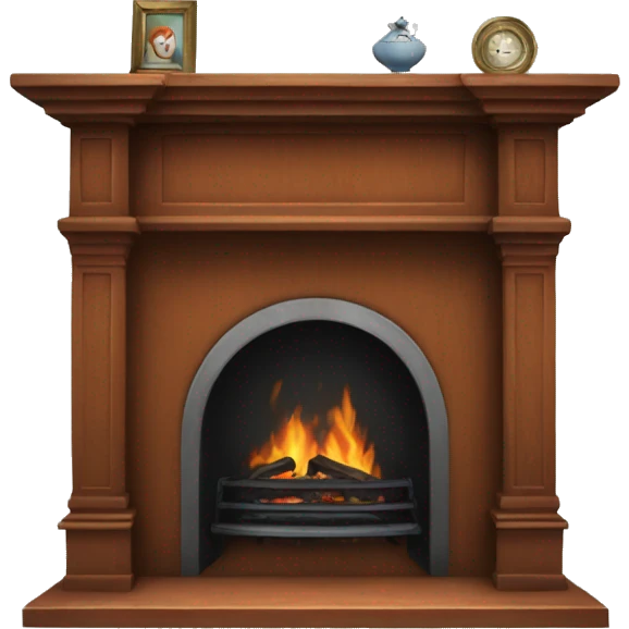 fireplace mantle emoji