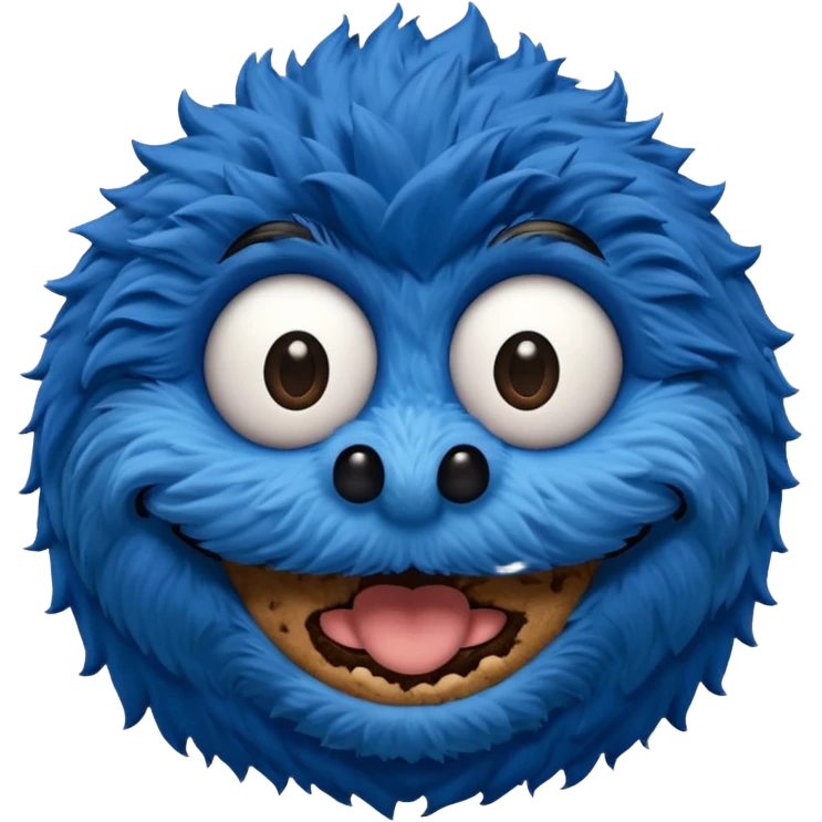 cookie monster emoji