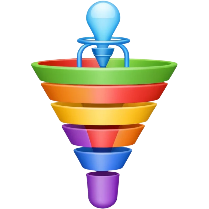 sales funnel 5 emoji