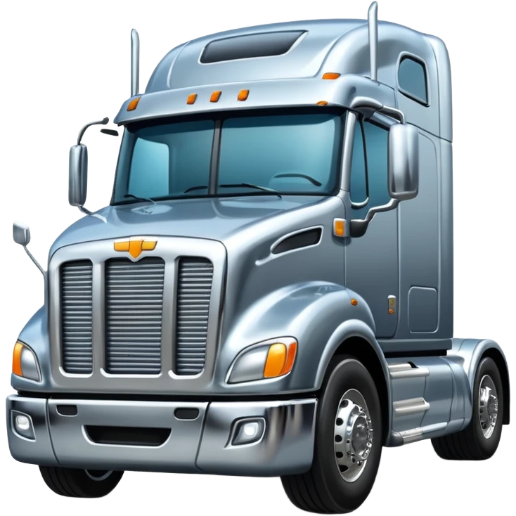 semi truck emoji