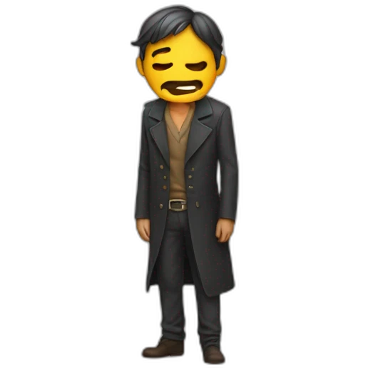 hombre llorando emoji