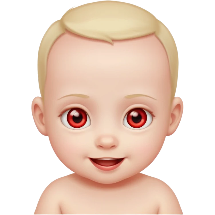 evil baby emoji