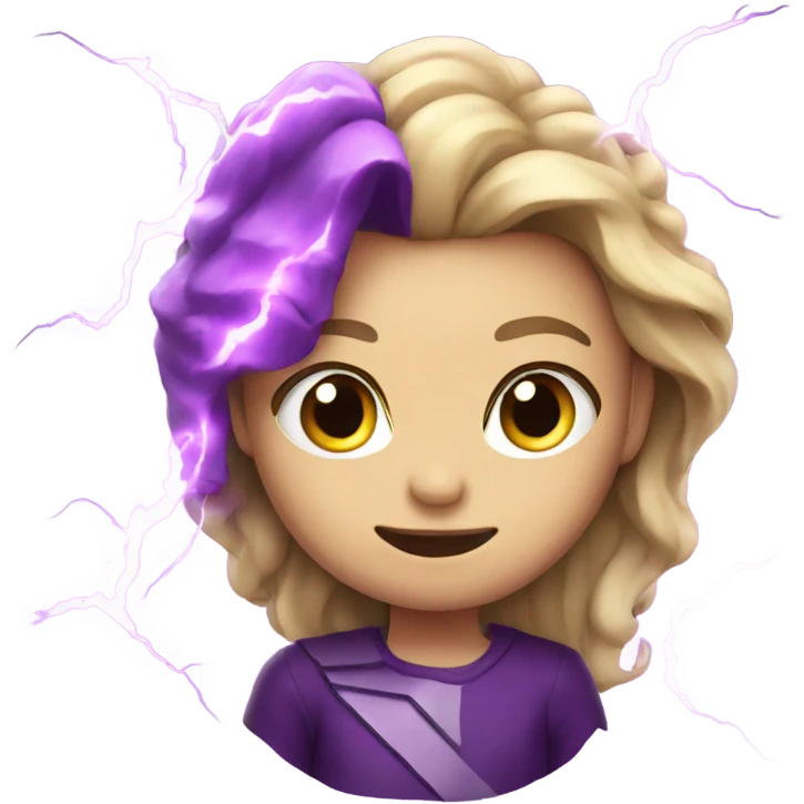 Violet Lightning  emoji
