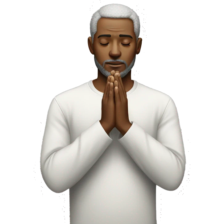 man praying emoji