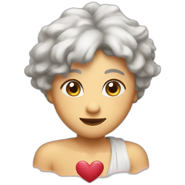 Baccon-love-heart emoji