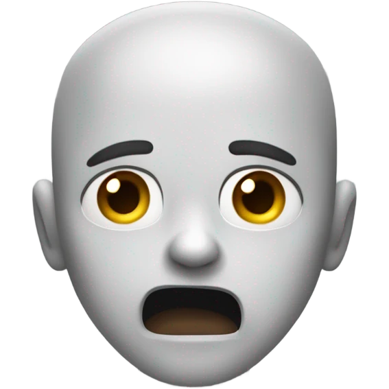 Scared shacking  emoji