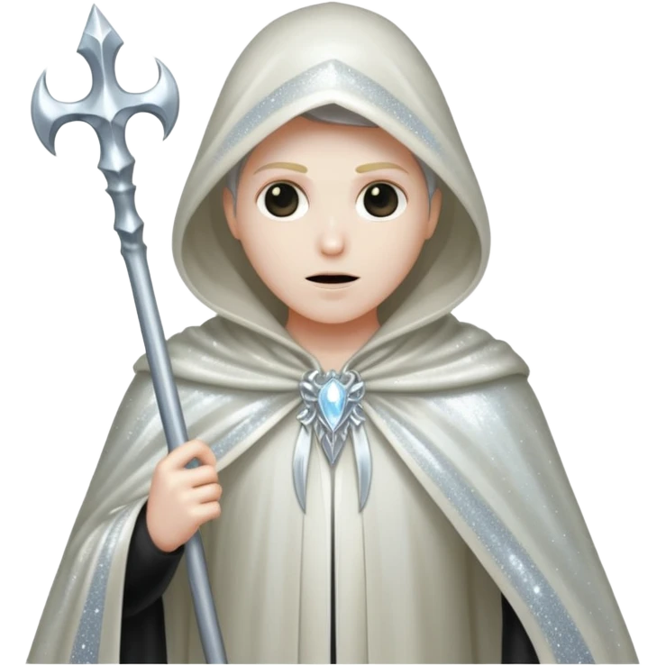 glitter white reaper emoji