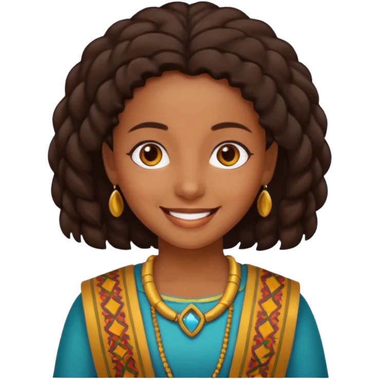 Habesha girl  emoji