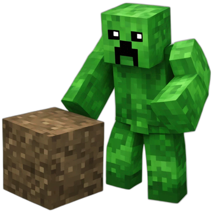 sigma creeper Minecraft  emoji