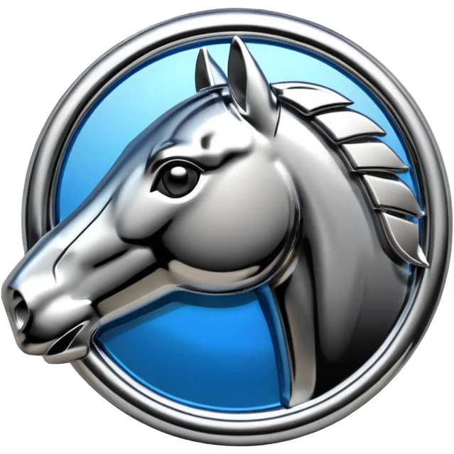 Mustang logo emoji