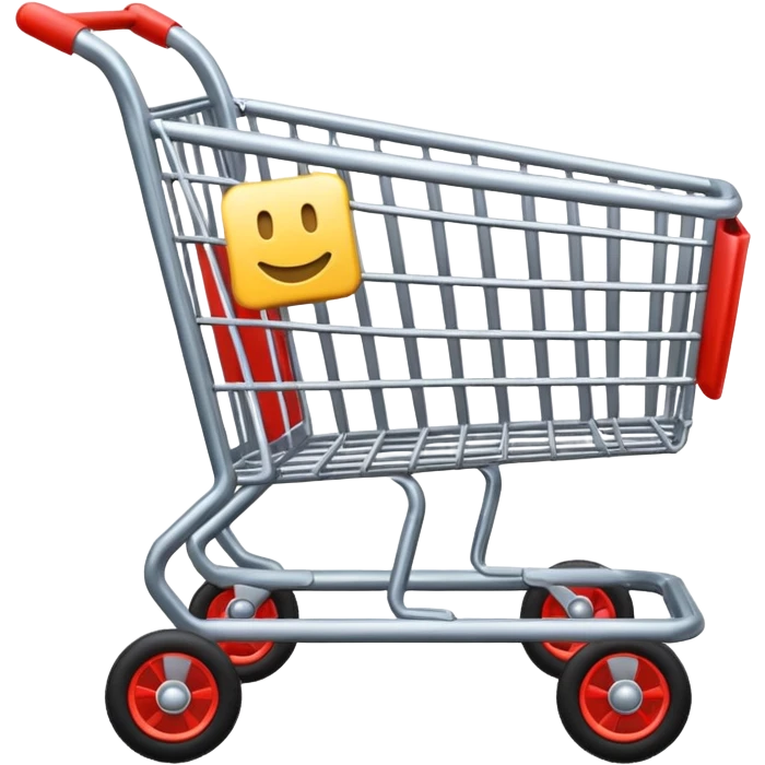 shopping cart emoji