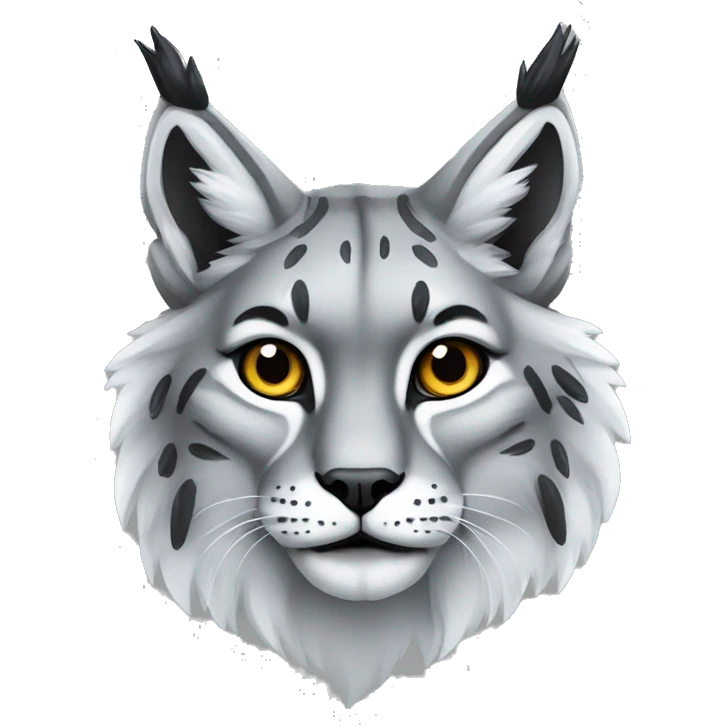 Canadian-lynx full-body emoji