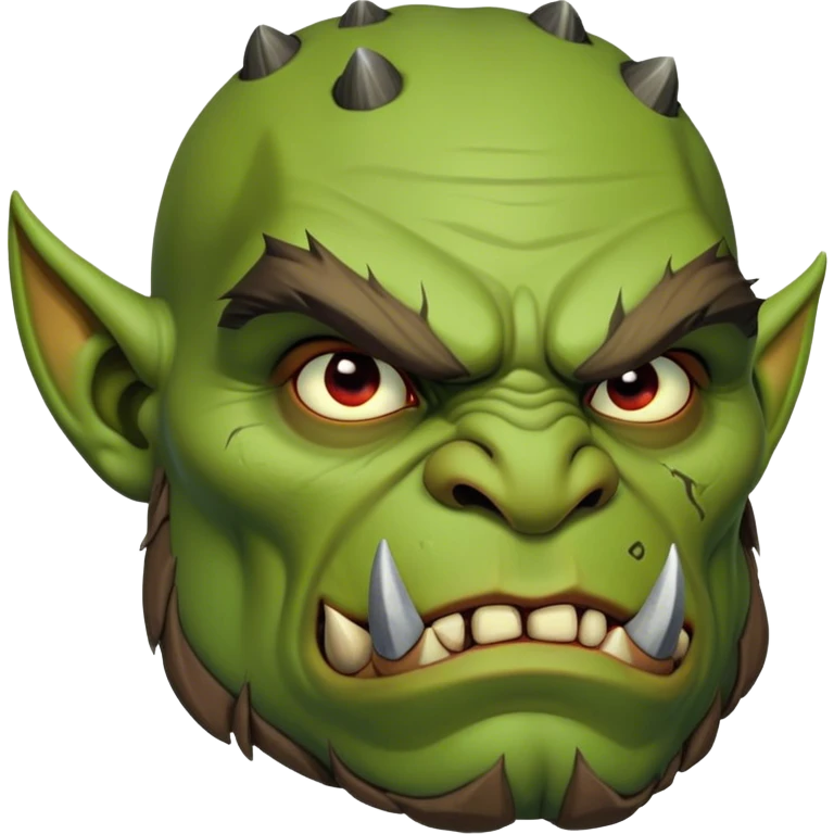 Tan orc emoji
