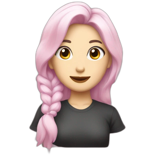 rosa herz emoji