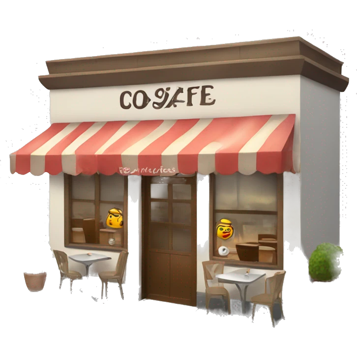 Moño café  emoji