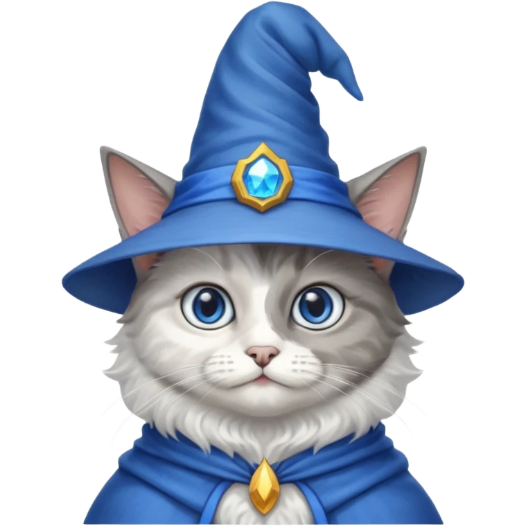Wizard cat emoji