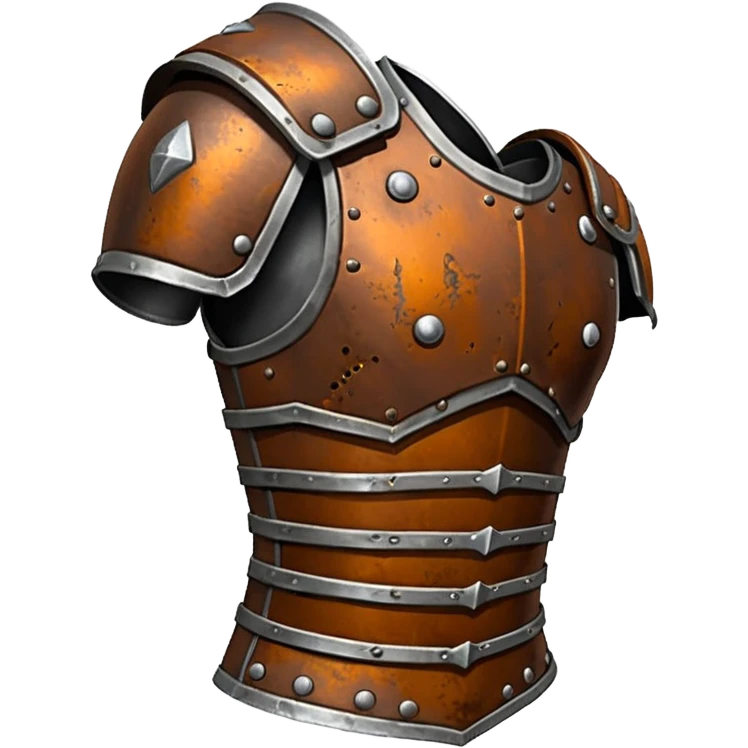 Rusted warrior arm armor emoji
