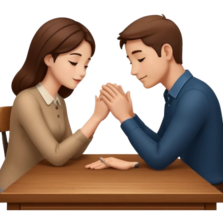 intimate moment on desk emoji