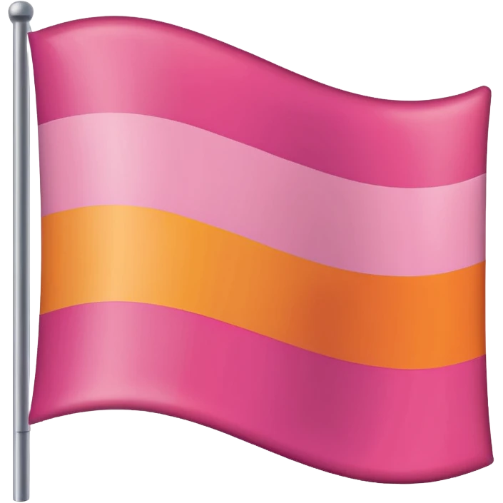 Lesbian flag emoji