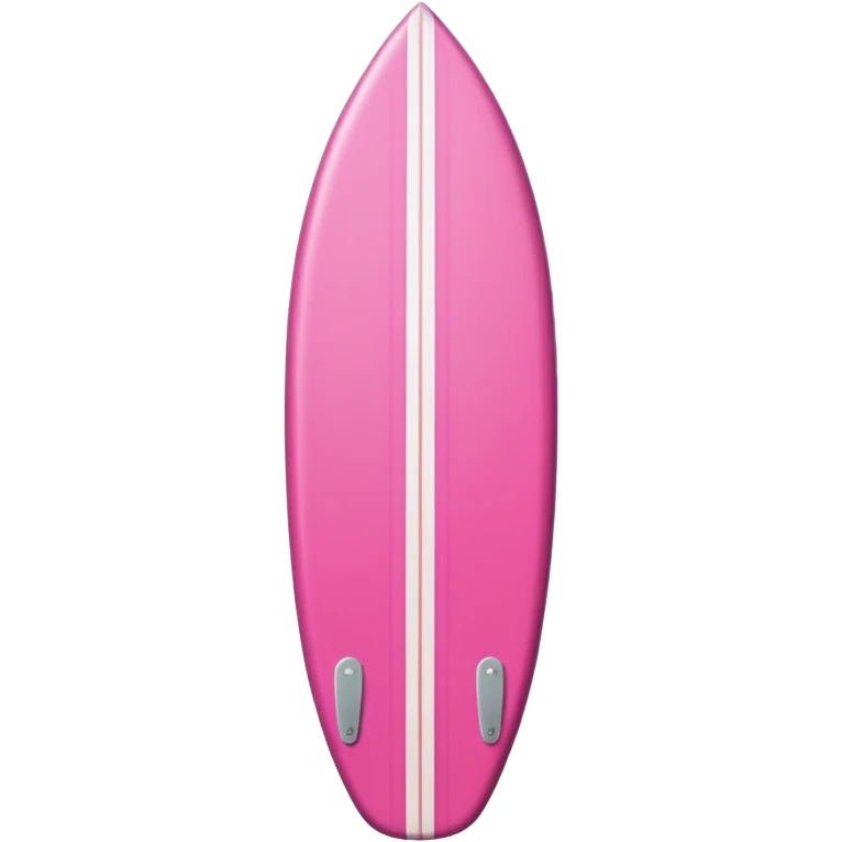 a surfboard that is pink and vertical  emoji