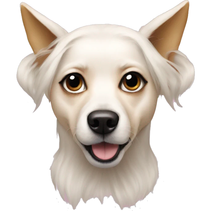 Lady Gaga as a dog emoji