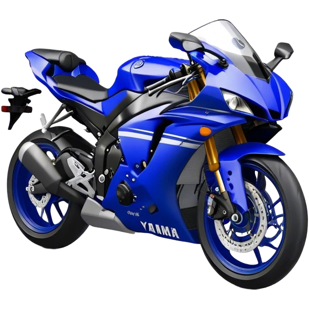 Yamaha YZF (Sportbike) - Yamaha YZF-R1 (Model Year: 2022) (Iconic colour: Blue) emoji