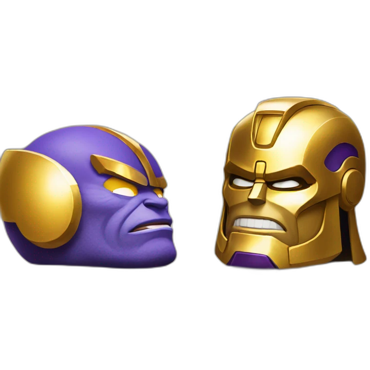 macron and thanos emoji