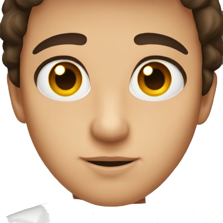 dark brown eyes emoji