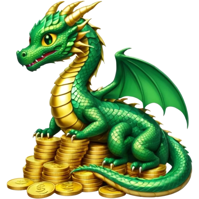 strack coins dragon emoji