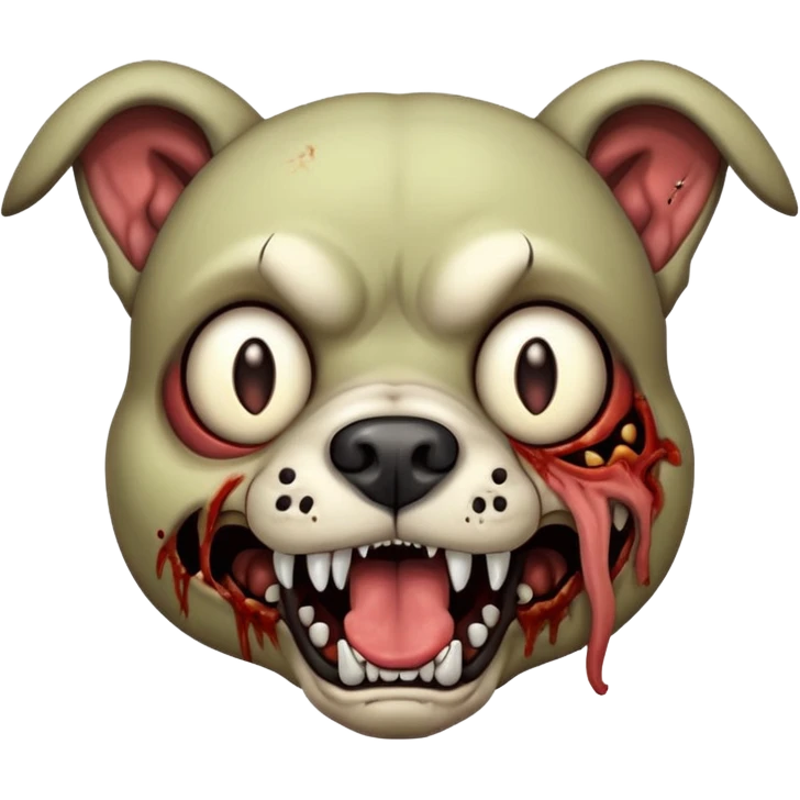 Zombie dog  emoji