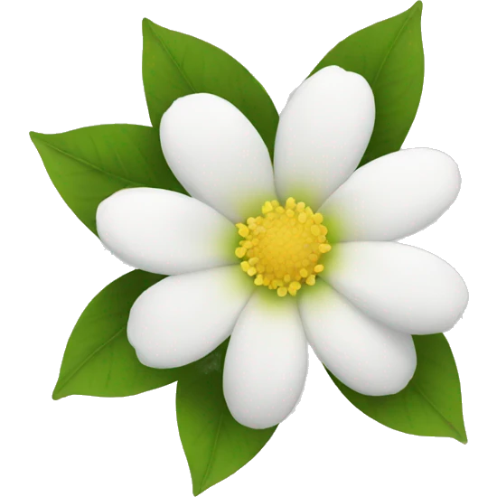 white flower emoji