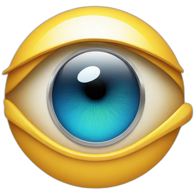 A eye and watch in it emoji