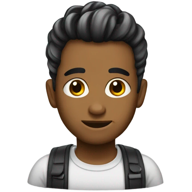 Peinado recogido emoji