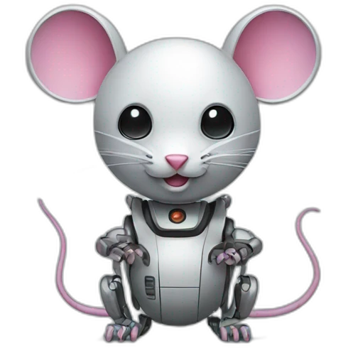 mouse robot emoji