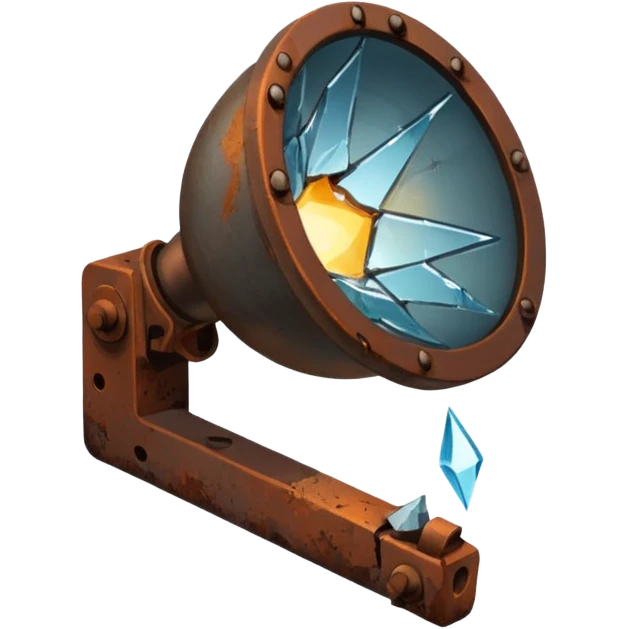 patlayan spot ışığı emoji