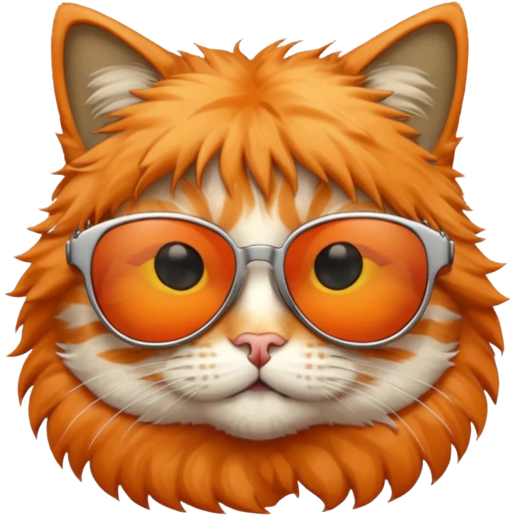Cat wearing sunglasses emoji