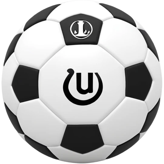 Soccer ball with lululemon emoji