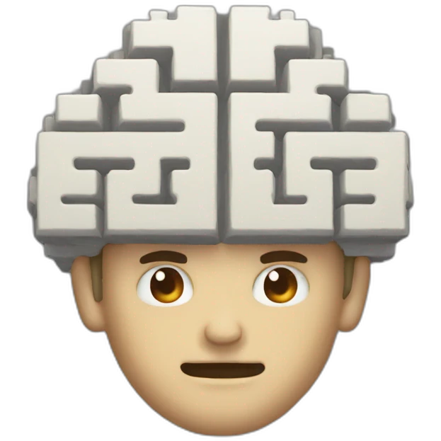 8bit brain emoji